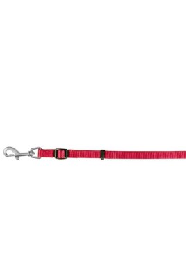 Trixie Classic Lead-fully adjustable size XS-S red